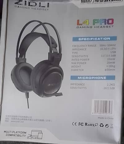 Zidli Gaming Headset