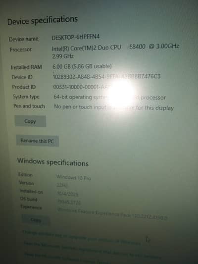 urgent sale computer all system