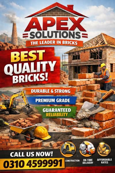 Best bricks and reasonable prices near you and best quality