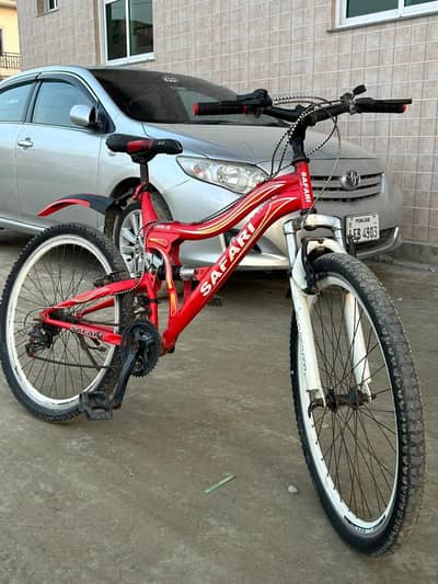 SAFARI Mountain Bike | Imported Cycle | Dual suspension