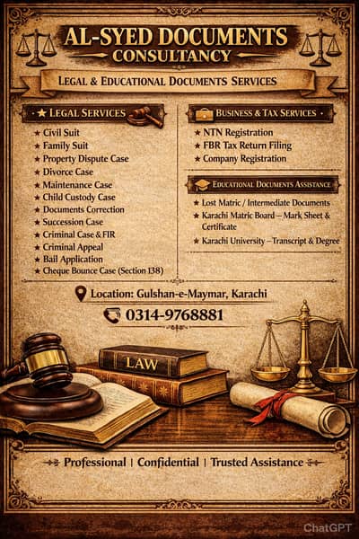 Al-Syed Documents Consultancy