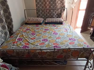 Iron Rod Bed for Sale - Without Mattress