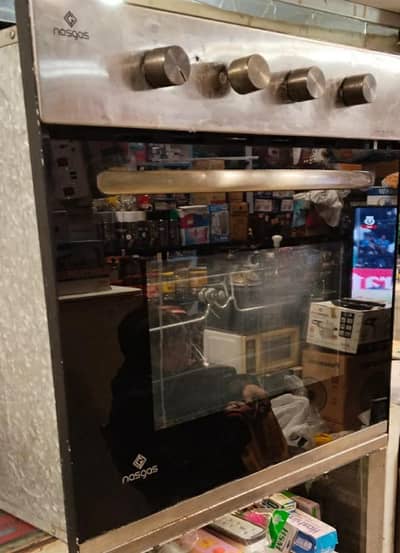 nas gas electric and gas baking oven  original  never used