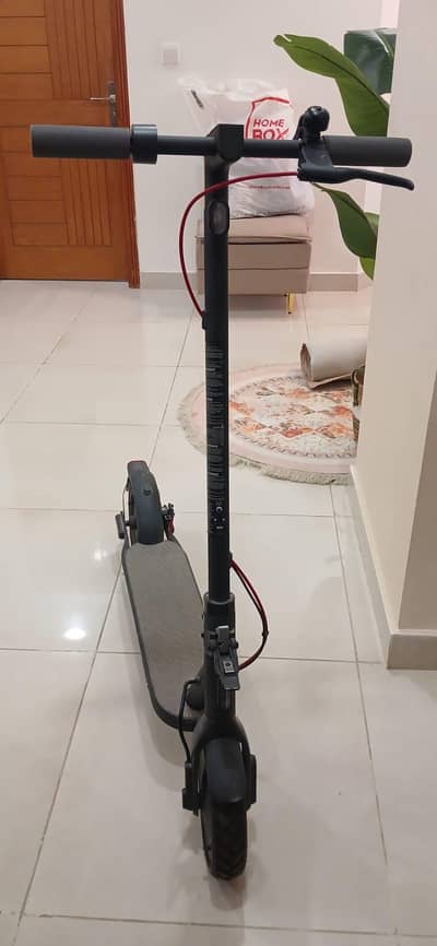 rechargeable scooty. new