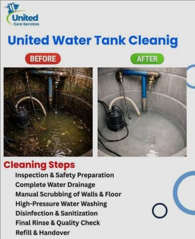 water tank cleaning