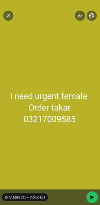03217009585 ordar takar female
