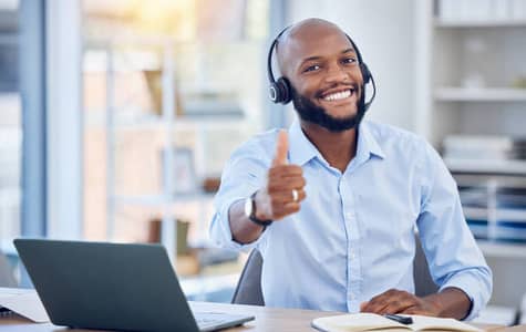 Customer service Need Call Operater male