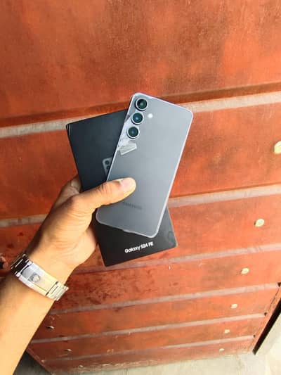 Samsung s24 fe official pta approved 256 gb dual physical full box