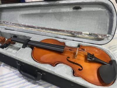 Violin with case