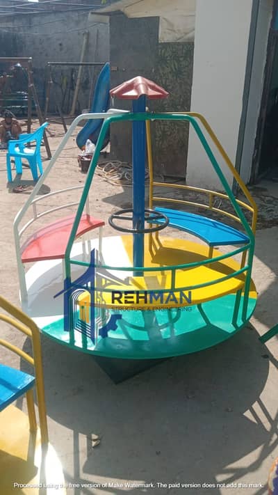 Merry-go-round /Kids Swings / Kids Seesaws /Kids Slides in Lahore