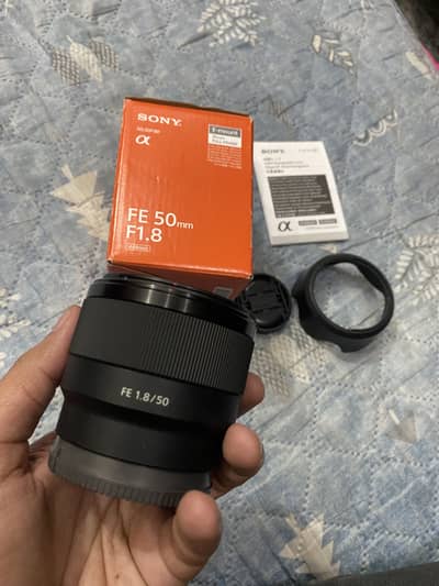 Sony FE 50mm 1.8 for full frame O3l7.4OO47O7