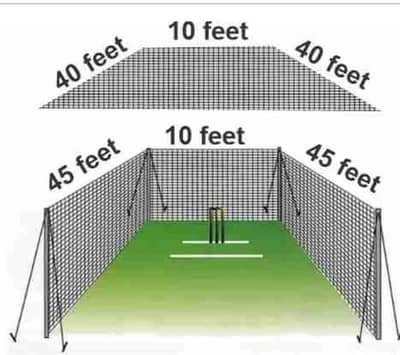 CRICKET NET / CRICKET PRACTICE NET / WALLYBALL NET