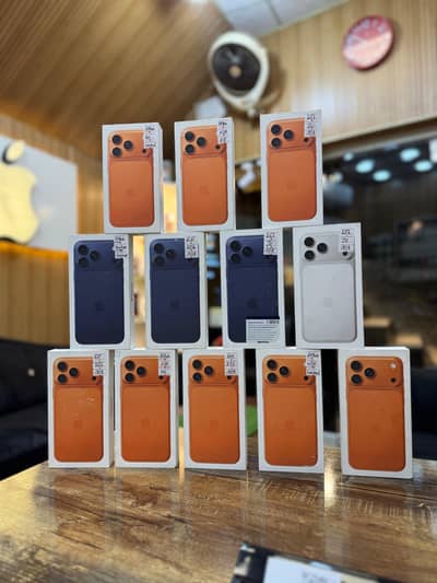 17 Pro Max 256gb Deep Blue  JV Box pack available