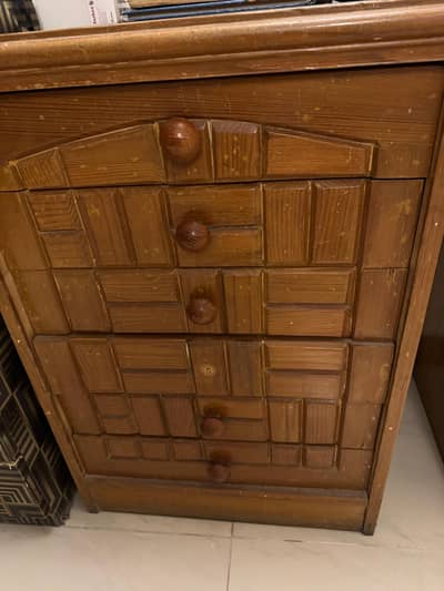 Chest of drawers filled with cassets