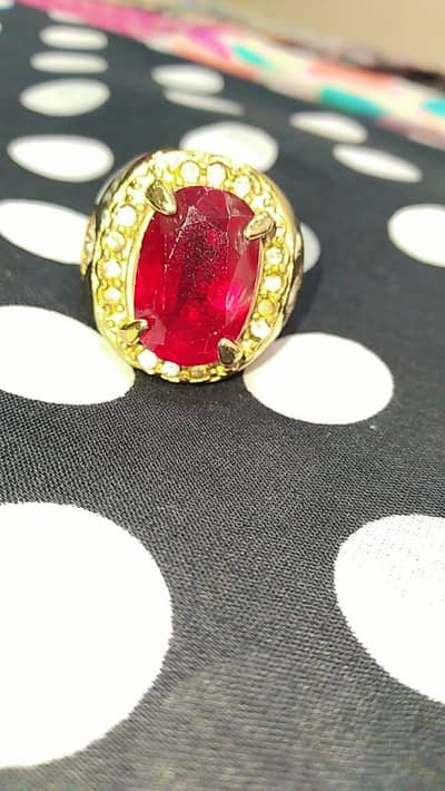 Orignal Ruby stone 06 Gram waight