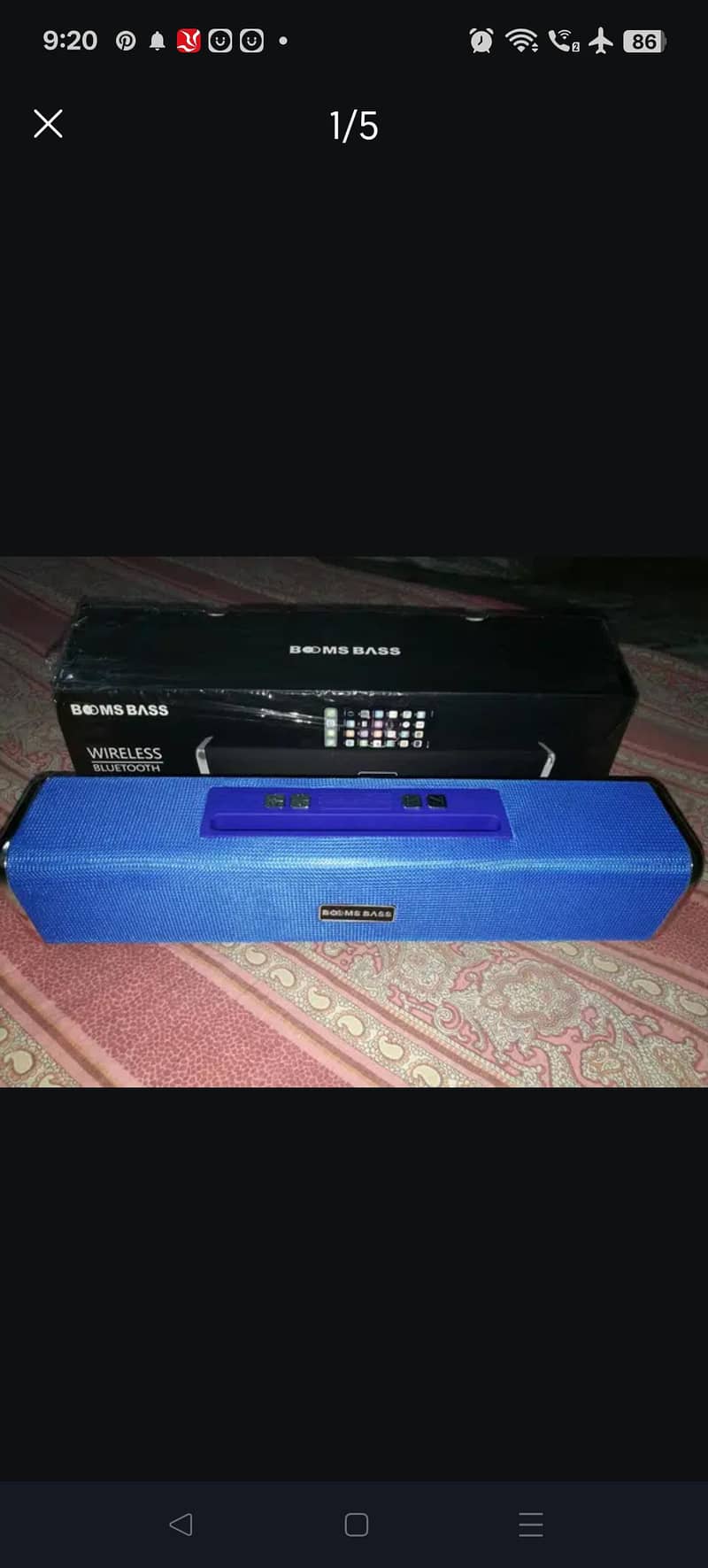 Bluetooth re-chargable Speaker 0