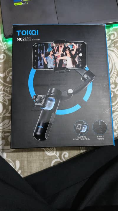 TOKQI M02 3-Axis Mobile Gimbal Stabilizer