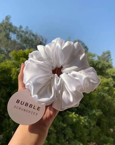 scrunchies marketing on shops