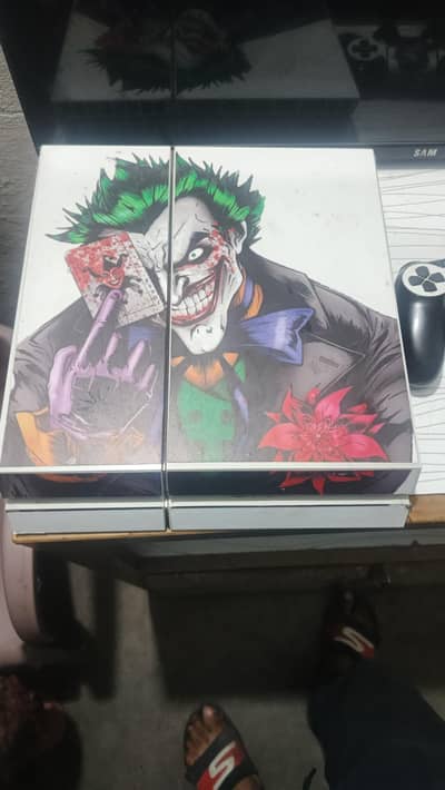 PS4 Jailbreak 9.0 white color 10-0-10  condition  100percent oky