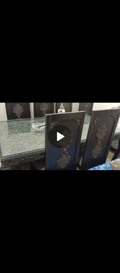 dinning table 6 chair