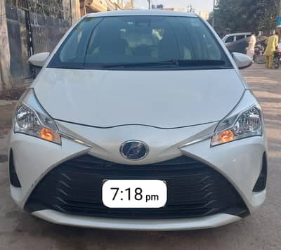 PEARL WHITE VITZ ACCUMULATED CONDITION CAR FIR SALE