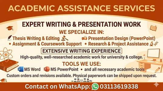 Thesis | Assignment | presentation service