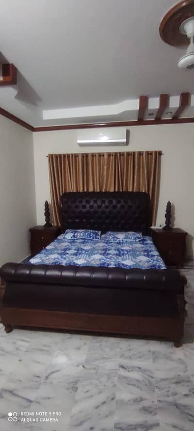 Double bed set | sheesham wood | with dressing
