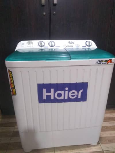 Haier washing machine semiautomatic capacity 8kg twin tub
