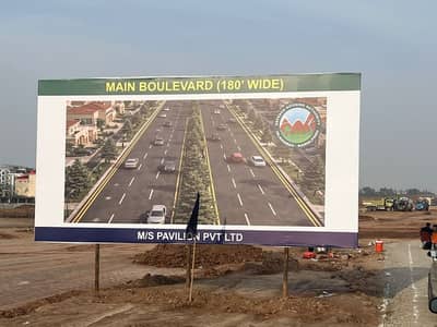 10 Marla Residential Plot In Margalla Orchard