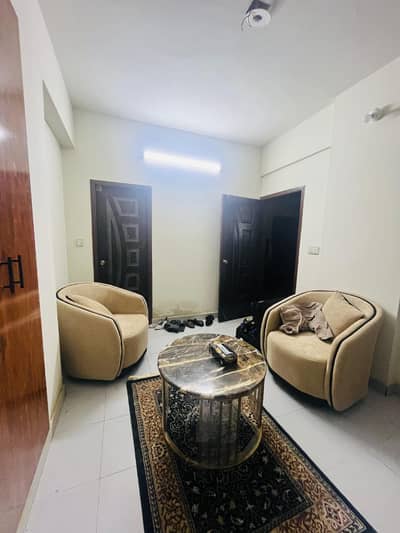 BRAND NEW 2BED LOUNGE FLAT AVAILABLE ONE RENT IN DANIYAL RESIDENCY SCHEME-33 KARACHI