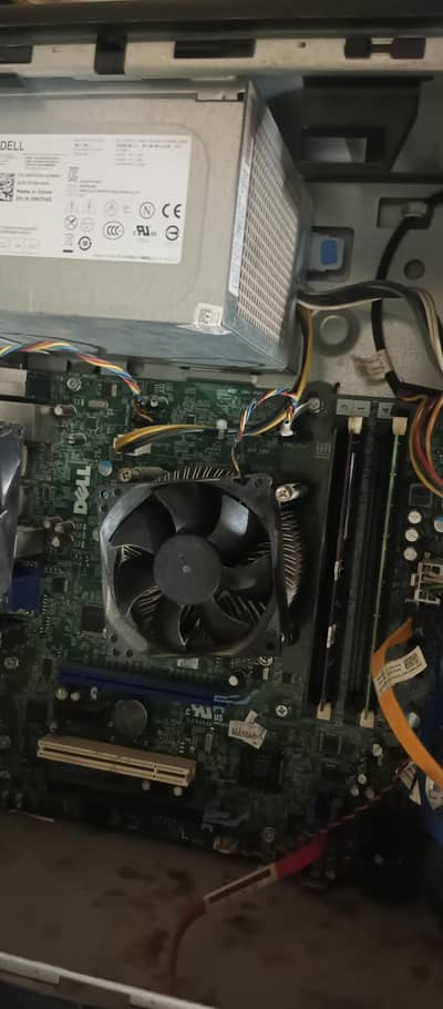selling motherboard ddr 3 with 8 gp ram and processors and 2 gp card