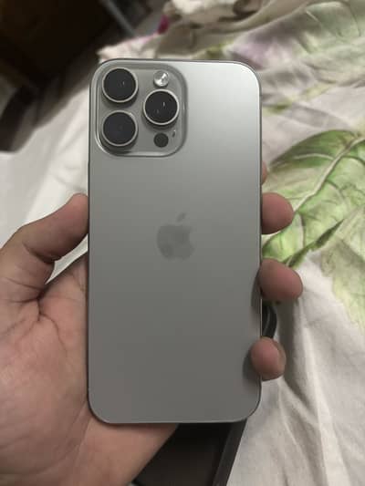 Iphone 16 Pro Max | Natural Titanium | HK Model | 99% BH