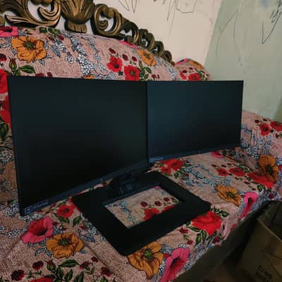 HP 24 inch Dual Screen IPS Boarderless A+ 2 screen setup HP LED LCD