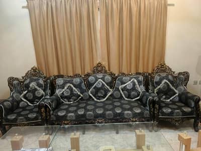sofa set 5 seater in excellent condition