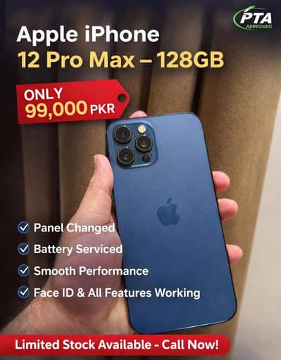 Iphone 12 Pro max 128gb PTA APPROVED