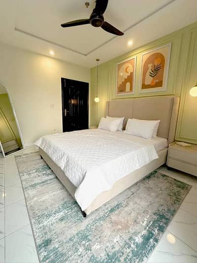 Fully Furnished 1 Bed Apartment for Rent in Sector F, Bahria Town Lahore Modern Living Ready to Move