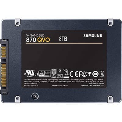 SSD Drives, Different Brands And Capacity