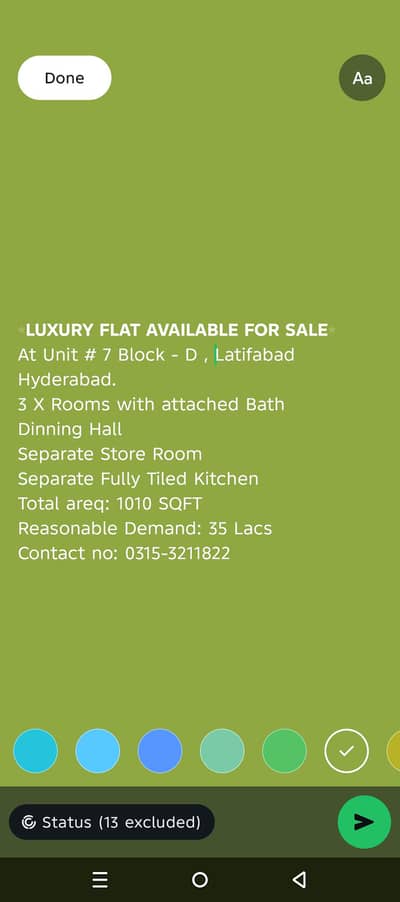 Luxury Flat for Sale