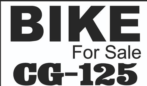 Honda CG 125 for sale