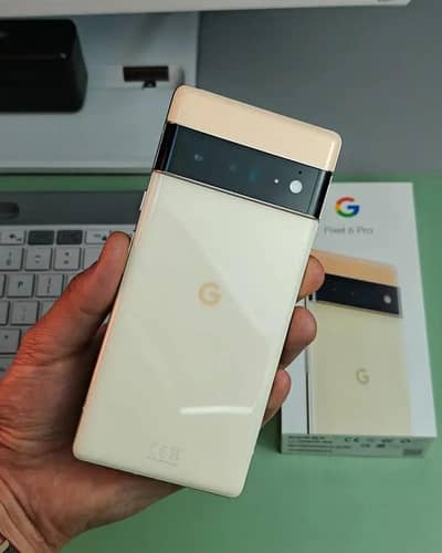 Google pixel 6 pro complete box urgent sale connect Wtp No