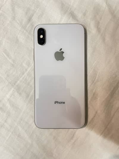 IPhone x PTA APPROVED 64-GB White Color