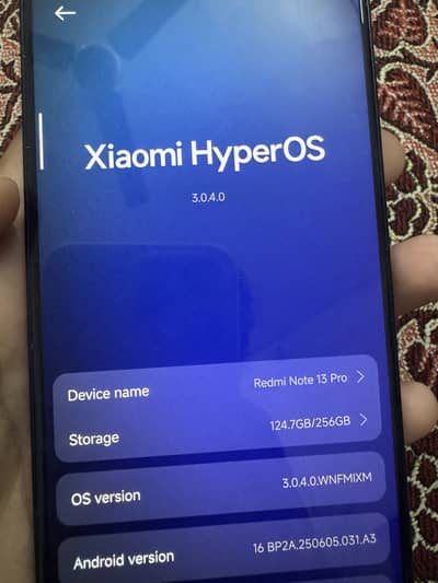 Redmi note 13 pro 8/256