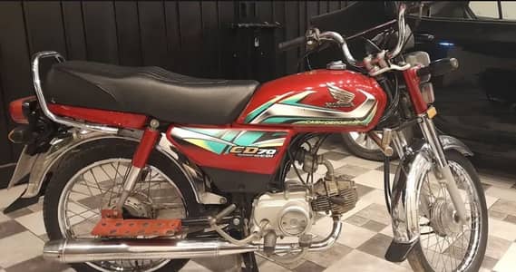 Honda cd 70 (2022) model neat clean home use final price