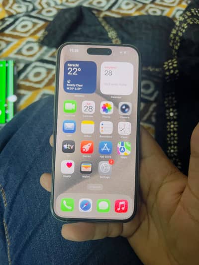 iPhone 15 Pro LLA 128GB PTA Approved | Dual eSIM | 84% Battery Health