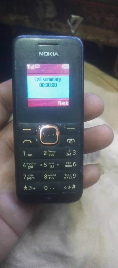 Nokia 105 1 sim PTA bhi ok ha  number par logo laty ha