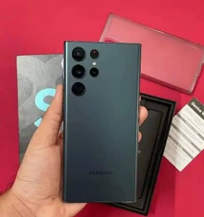 Samsung Galaxy S22 Ultra 12/512 Complete Box Urgent Sale Connect Wtp