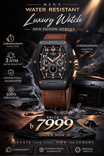 Neviforce Model 8053 "Chronograph"