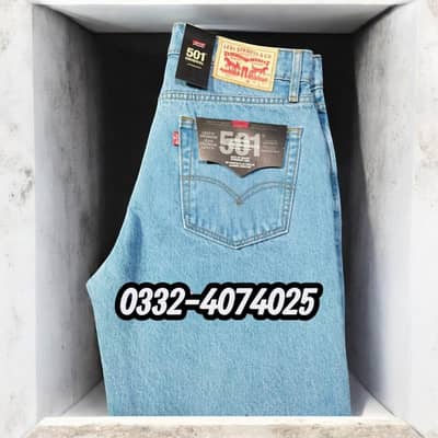 Levis 501 Jeans Branded Export Quality New Stock Available