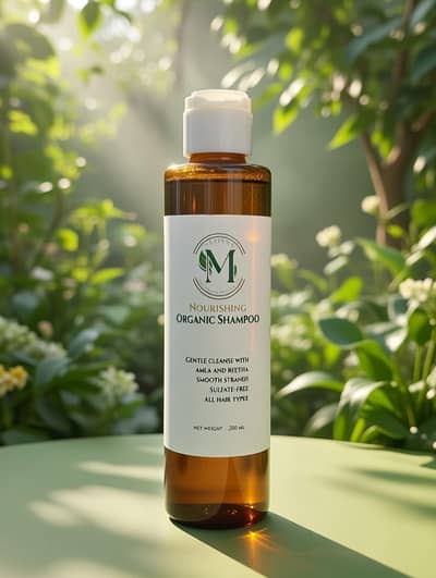 organic shampoo