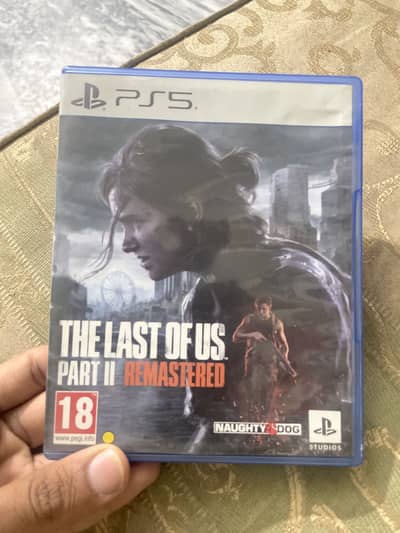 Scratchless LAST OF US PART 2 ps5 cd
